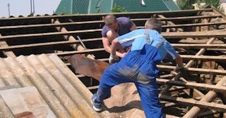Демонтаж крыши в железнодорожном - стоимость работ от 732 рублей за м2
