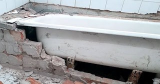 Демонтаж ванной комнаты в железнодорожном - стоимость работ от 837 руб. | Сварной-Жлз